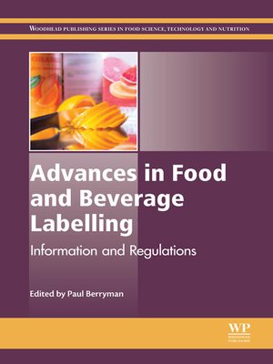 cover image of Advances in Food and Beverage Labelling